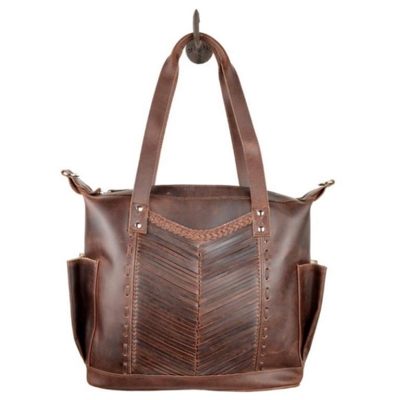 Bella Convertible Carryall Chevron Panel - Picture 1 of 5